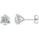 14K White Gold 1/2 CTW Natural Diamond Stud Earrings