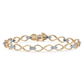 14KT Gold Diamond Bracelet