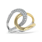 14KT Gold Ladies Diamond Fashion Ring