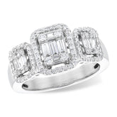 14KT Gold Ladies Diamond Fashion Ring