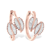 14KT Gold Diamond Earrings