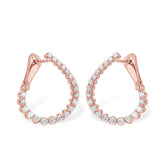 14KT Gold Diamond Earrings