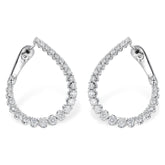 14KT Gold Diamond Earrings