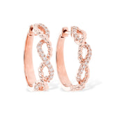 14KT Gold Diamond Earrings