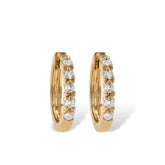 14KT Gold Diamond Earrings