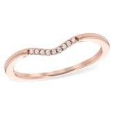 14KT Gold Ladies Diamond Wedding Ring