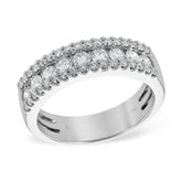 14KT Gold Ladies Diamond Wedding Ring
