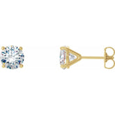 14K Yellow Gold 2 CTW Natural Diamond Cocktail-Style Earrings
