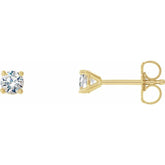 14K Yellow Gold 1/3 CTW Natural Diamond Cocktail-Style Earrings