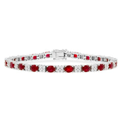 14KT Gold Ruby Bracelet