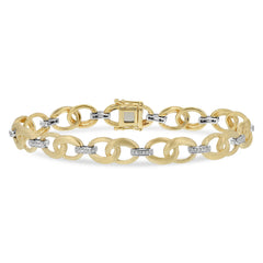14KT Gold Diamond Bracelet