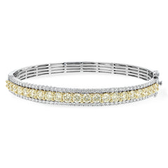 14KT Gold Yellow Diamond Bracelet