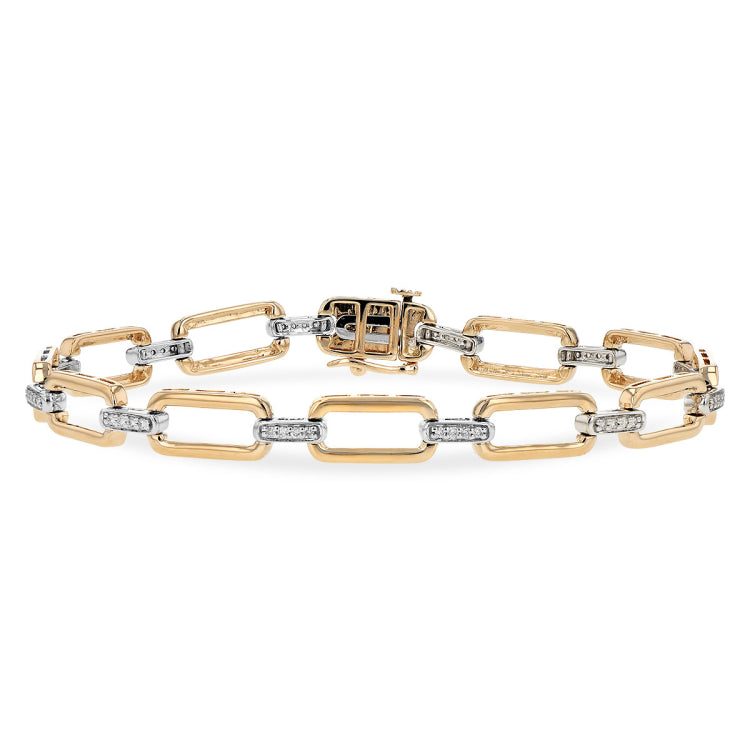 14KT Gold Diamond Bracelet