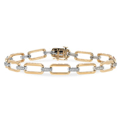 14KT Gold Diamond Bracelet