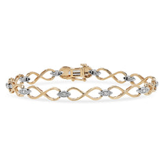 14KT Gold Diamond Bracelet