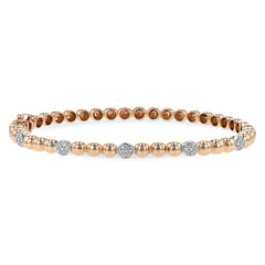 14KT Gold Diamond Bracelet