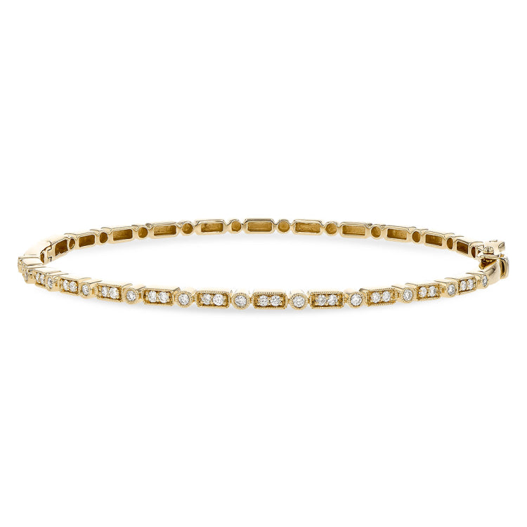 14KT Gold Diamond Bracelet