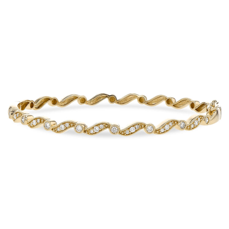 14KT Gold Diamond Bracelet