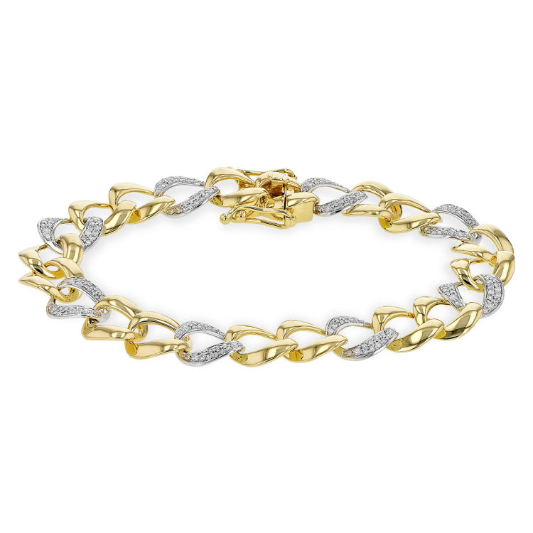 14KT Gold Diamond Bracelet