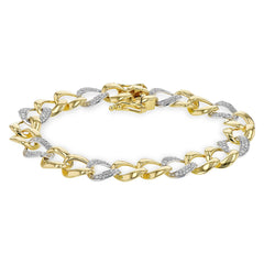 14KT Gold Diamond Bracelet