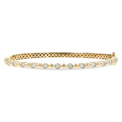 14KT Gold Diamond Bracelet