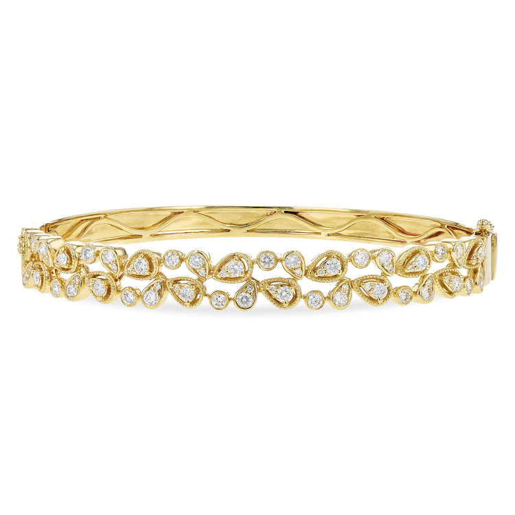 14KT Gold Diamond Bracelet