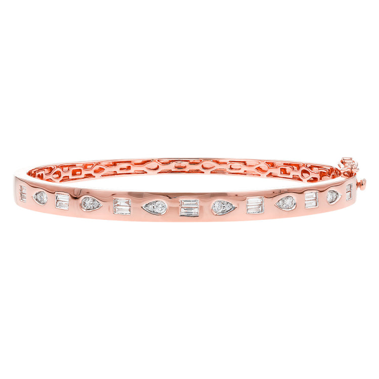 14KT Gold Diamond Bracelet