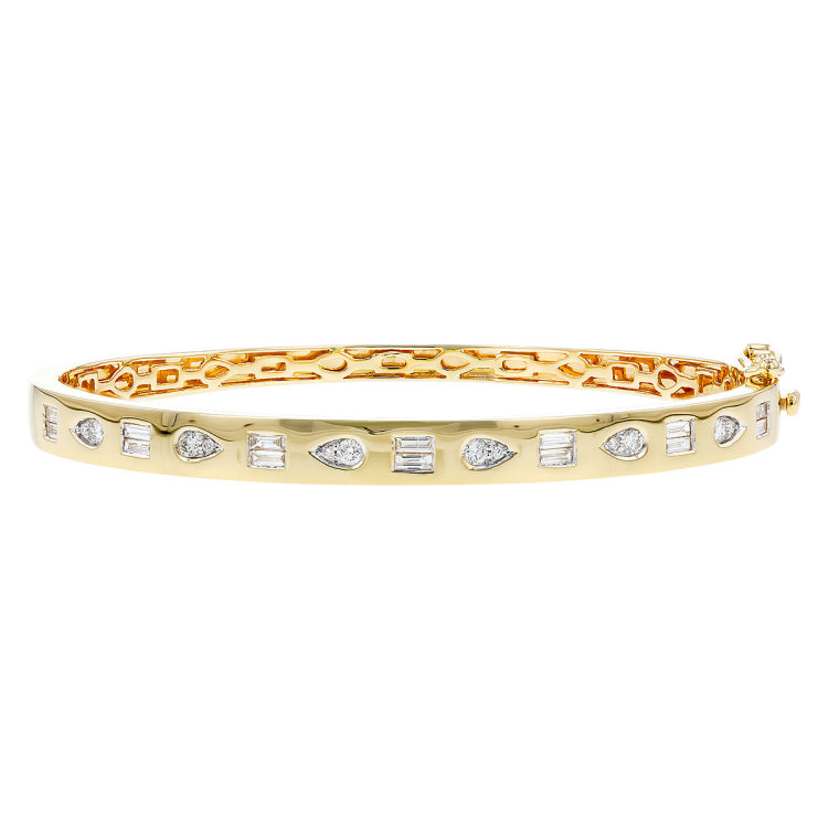 14KT Gold Diamond Bracelet