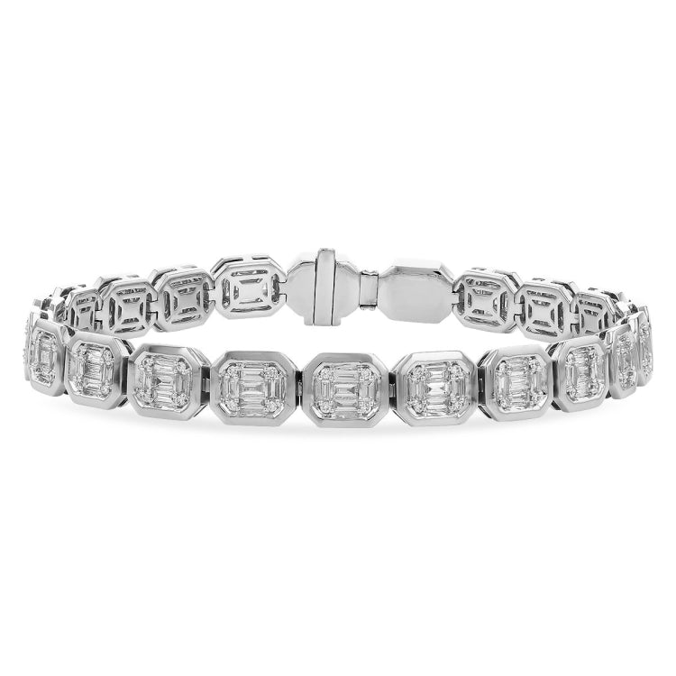 14KT Gold Diamond Bracelet