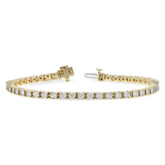 14KT Gold Diamond Bracelet