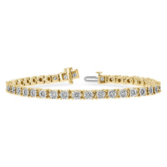 14KT Gold Diamond Bracelet