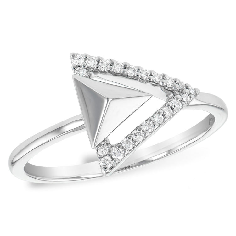 14KT Gold Ladies Diamond Fashion Ring