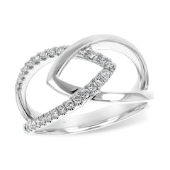 14KT Gold Ladies Diamond Fashion Ring