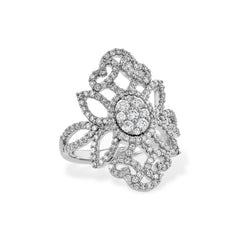 14KT Gold Ladies Diamond Fashion Ring