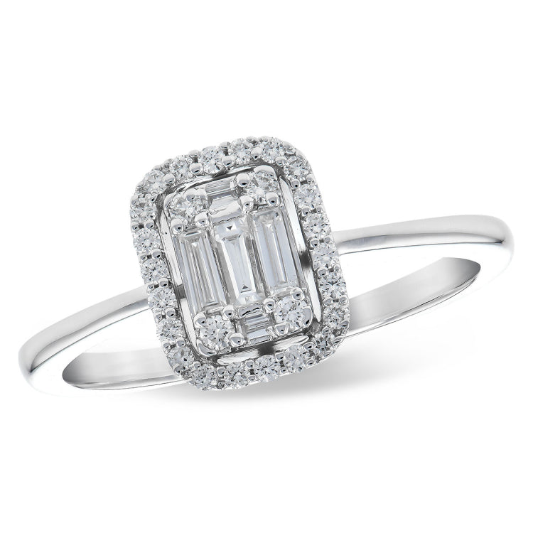 14KT Gold Ladies Diamond Fashion Ring