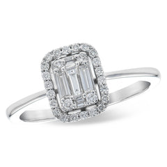 14KT Gold Ladies Diamond Fashion Ring