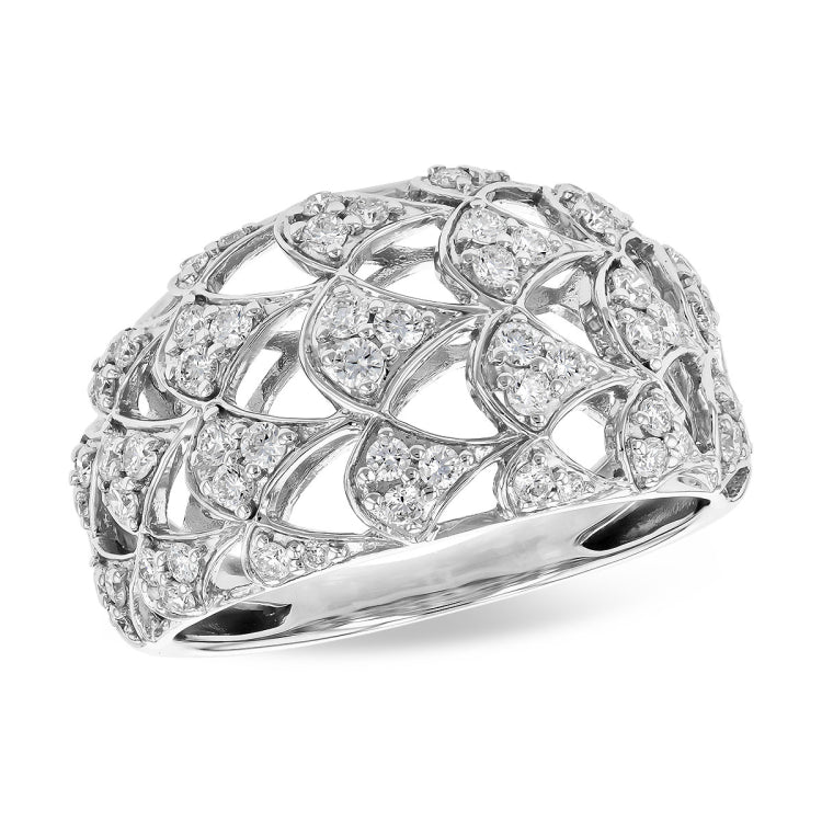 14KT Gold Ladies Diamond Fashion Ring