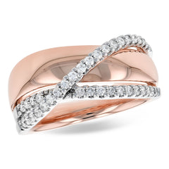 14KT Gold Ladies Diamond Fashion Ring