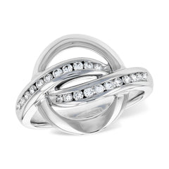 14KT Gold Ladies Diamond Fashion Ring