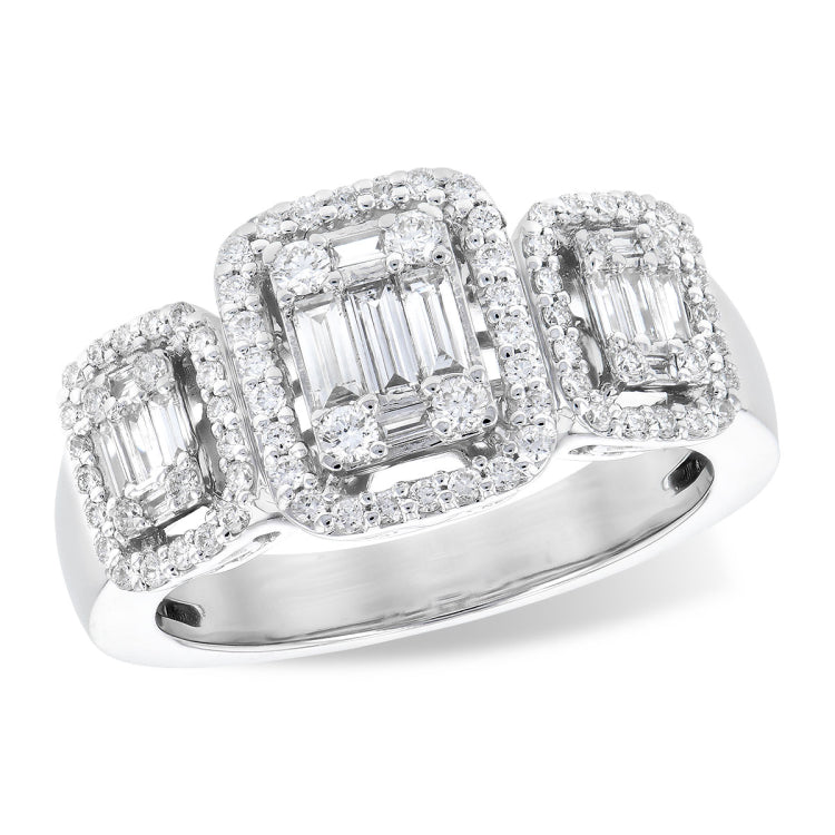 14KT Gold Ladies Diamond Fashion Ring