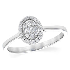 14KT Gold Ladies Diamond Fashion Ring