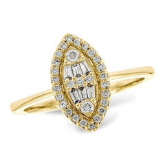 14KT Gold Ladies Diamond Fashion Ring