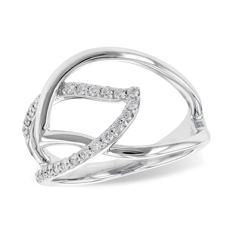 14KT Gold Ladies Diamond Fashion Ring