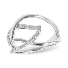 14KT Gold Ladies Diamond Fashion Ring