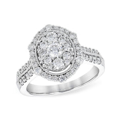 14KT Gold Ladies Diamond Fashion Ring