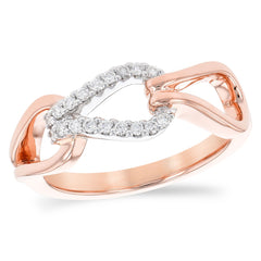 14KT Gold Ladies Diamond Fashion Ring