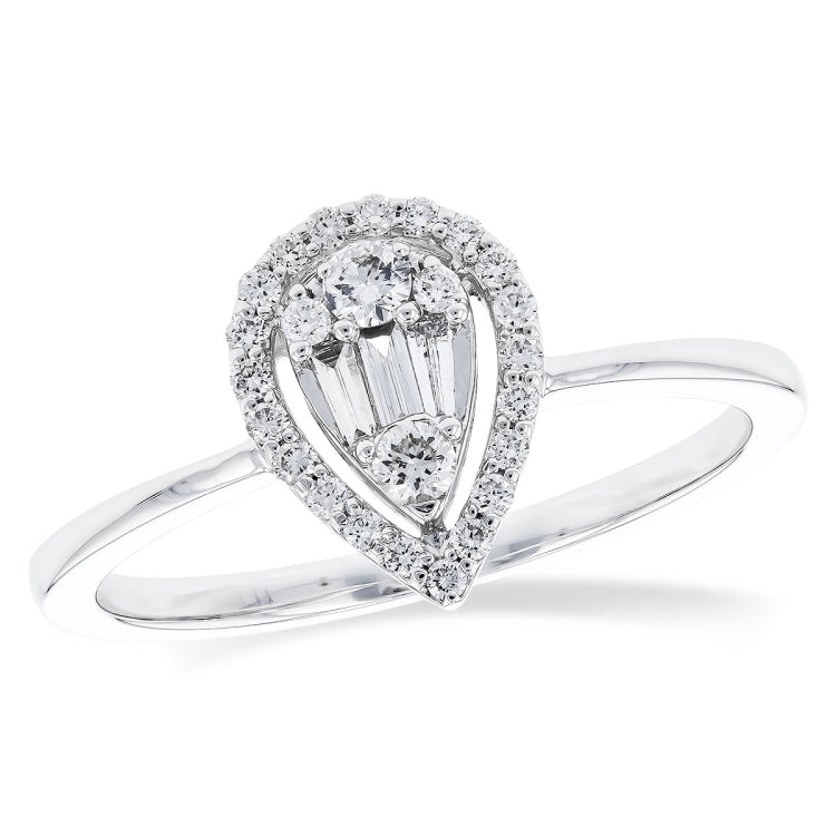 14KT Gold Ladies Diamond Fashion Ring