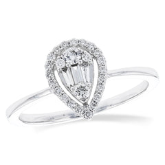 14KT Gold Ladies Diamond Fashion Ring