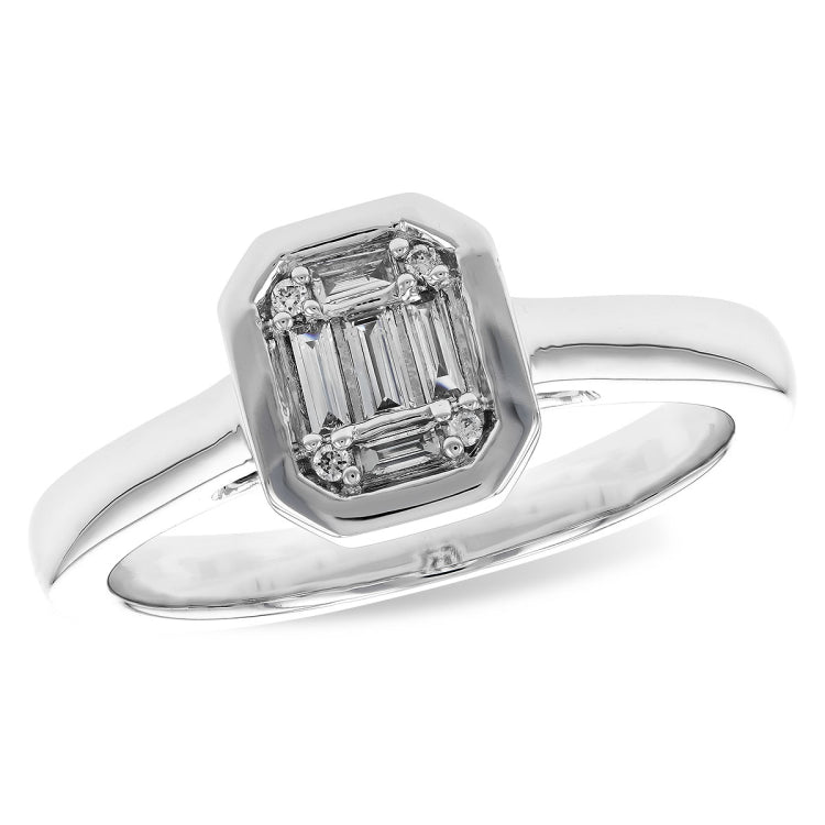 14KT Gold Ladies Diamond Fashion Ring