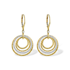 14KT Gold Diamond Earrings
